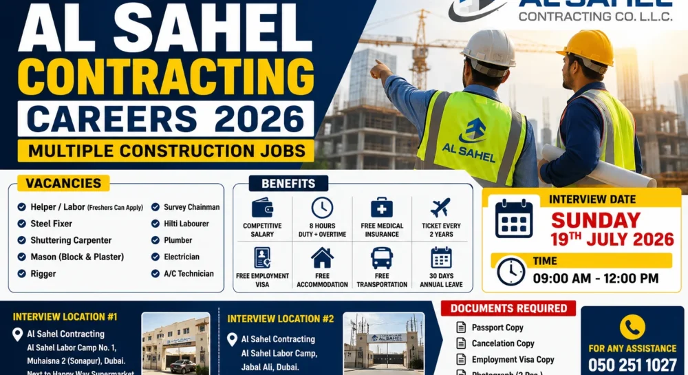 Construction job