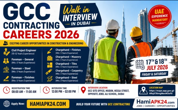 Foreman Jobs Dubai UAE